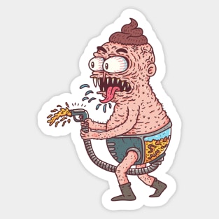 shitthrower Sticker